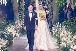 Chủ tịch CLB Hà Nội nói lời ngọt ngào với hoa hậu Đỗ Mỹ Linh sau lễ cưới