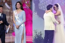 Nhìn đôi giày Đỗ Mỹ Linh đi, hiểu thêm 'nỗi khổ' của mày râu khi đứng cạnh Hoa hậu