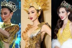 Ngắm 5 thiết kế lộng lẫy của Hoa hậu Thùy Tiên trong Chung kết Miss Grand International 2022