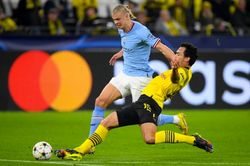 Hòa Dortmund, Haaland và Man City nhận loạt 'dấu mốc buồn' tại Champions League
