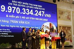 Bảo Việt nhân thọ chi trả gần 10 tỷ đồng cho khách hàng gặp rủi ro tại Nam Định