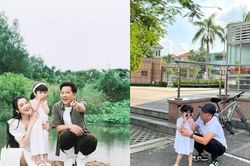 Nhã Phương lần đầu công khai diện mạo con gái, netizen tấm tắc: Bản sao của bố Trường Giang