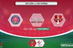 Soi kèo nhà cái Sài Gòn vs Hải Phòng. Nhận định, dự đoán bóng đá V-League 2022 (19h15, 28/10)