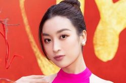 Đỗ Mỹ Linh xuất hiện gợi cảm sau lễ cưới với chủ tịch CLB Hà Nội