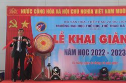 Trường Đại học TDTT Đà Nẵng đón gần 300 tân sinh viên trong năm học mới