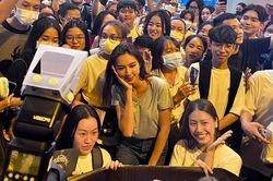 Thùy Tiên về nước sau khi hết nhiệm kỳ Hoa hậu Hòa bình Quốc tế