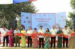 Đắk Lắk: Khánh thành trường mẫu giáo cho các em nhỏ khó khăn huyện Krông Năng