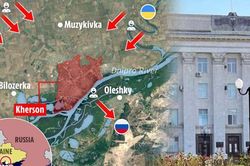 Kherson: Nga rút quân, Ukraine lo sập bẫy