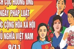 Lễ hưởng ứng Ngày Pháp luật Việt Nam sẽ diễn ra vào tối 6/11