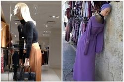 Khó đỡ với loạt ma nơ canh tạo dáng siêu 'lầy lội'