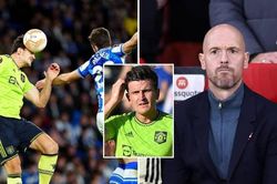 HLV MU gây sốc vì để Harry Maguire đá cặp tiền đạo cùng Ronaldo