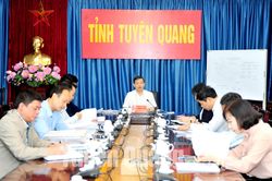 Chủ tịch UBND tỉnh Nguyễn Văn Sơn chủ trì họp giải quyết đơn thư của công dân