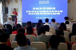 Hà Tĩnh giới thiệu các sản phẩm chủ lực đến người tiêu dùng thủ đô