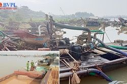 Truy bắt 'cát tặc' trên sông Đồng Nai
