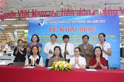 Kết nối sản phẩm OCOP vào hệ thống siêu thị và cửa hàng nông sản