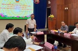 Đoàn kiểm tra TANDTC kiểm tra công tác chuyên môn TAND cấp cao tại Đà Nẵng