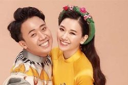 Không hẹn mà gặp, Trấn Thành và Hari Won cùng lúc tung ảnh cưới nhưng có điều rất lạ