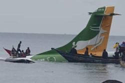 Tanzania: Máy bay chở khách của Precision Air lao xuống hồ