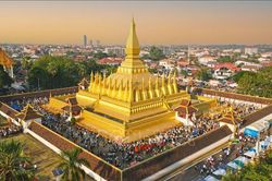 Nét văn hóa đặc trưng của Lào trong Lễ hội Thatluang