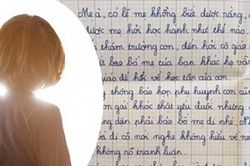 Bức thư gửi mẹ của cô bé lớp 5 khiến người đọc rơi nước mắt