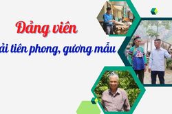 Đảng viên phải tiên phong, gương mẫu