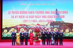 550 nhà giáo tiêu biểu được tuyên dương, khen thưởng