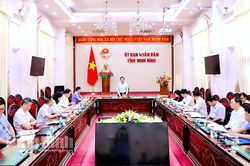 Hội nghị tham gia ý kiến vào dự thảo các tờ trình, nghị quyết trình tại kỳ họp thứ 10, HĐND tỉnh khóa XV
