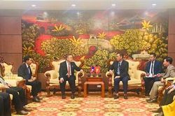 Đoàn đại biểu Ủy ban Trung ương Mặt trận Lào xây dựng đất nước trao đổi kinh nghiệm về phát triển nông nghiệp tại Quảng Trị