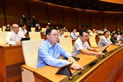 Quốc hội biểu quyết một số luật và nghị quyết