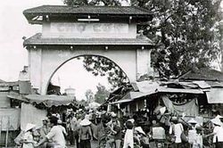 Những ngôi chợ tọa lạc trên cồn