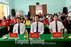 Đồng chí Tạ Đức Tuyên dự Ngày hội Đại đoàn kết toàn dân tộc phường An Tường
