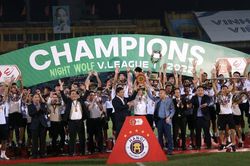 CLB Hà Nội vô địch sớm 1 vòng đấu tại V.League 2022
