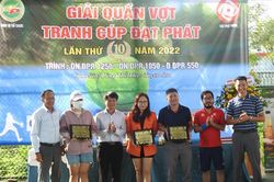 Khai mạc giải quần vợt tranh cúp Đạt Phát