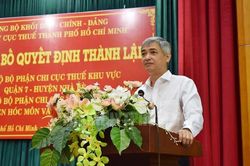 Bộ Tài chính điều chuyển công tác Cục trưởng Cục Thuế Tp.HCM