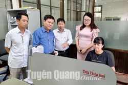 Báo Tuyên Quang trao đổi, học tập kinh nghiệm tại Báo Thừa Thiên Huế