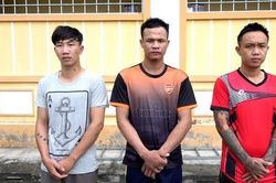 Bắt nhanh 3 đối tượng thực hiện 2 vụ cướp điện thoại