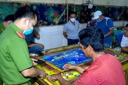 Núp bóng chơi game bắn cá để đánh bạc