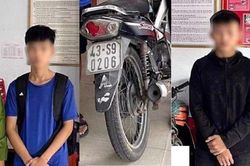 Đà Nẵng: Xử lý vụ thiếu niên 12 tuổi trộm gần 100 chiếc xe máy