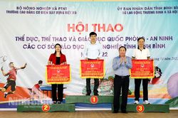 Hội thao các cơ sở Giáo dục nghề nghiệp tỉnh Ninh Bình 2022