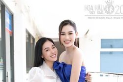 Hoa Hậu Đỗ Thị Hà đập tan tin đồn bị ghẻ lạnh xuất hiện rạng rỡ bên 'bà trùm Hoa hậu'