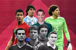 Messi, Ronaldo gia nhập top cầu thủ dự World Cup nhiều lần nhất