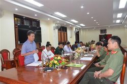 Ban Pháp chế HĐND tỉnh làm việc với Công an tỉnh