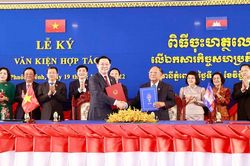 Việt Nam - Campuchia: Đưa hợp tác hai Quốc hội đi vào chiều sâu, thiết thực