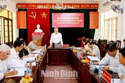 Hội thảo tư vấn phản biện đề án cơ cấu lại ngành công nghiệp tỉnh Ninh Bình
