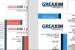 Thu hồi 6 lô thuốc bột pha tiêm Greaxim trị các bệnh nhiễm khuẩn nặng