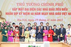 Tuyên Quang có 1 nhà giáo tiêu biểu được Thủ tướng Chính phủ gặp mặt