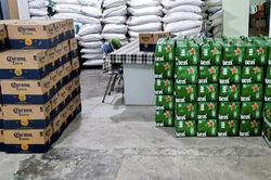 Ngăn chặn ô tô chở hàng trăm thùng bia Heineken, Corona Extra không có hóa đơn, chứng từ