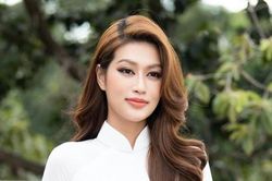 Sau tất cả, Hoa hậu Thiên Ân đã khoe hình ảnh mà nhiều người mong đợi cả tháng qua