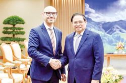 Thủ tướng Phạm Minh Chính tiếp Tổng Thư ký Tòa trọng tài thường trực