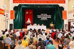 Đại biểu HĐND tỉnh tiếp xúc cử tri